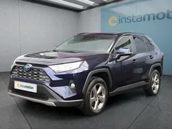Blau Gebraucht 2019 Toyota RAV4 Hybrid SUV | 28.599 € (Teuer)