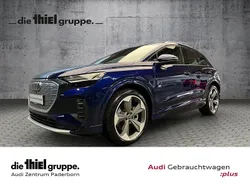 Blau Gebraucht 2023 Audi Q4 e-tron S-Line SUV | 46.990 € (Etwas zu teuer)