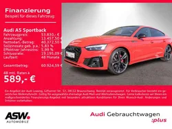 Progressivrot metallic Gebraucht 2024 Audi A5 S-Line Coupé | 53.830 € (Superpreis)