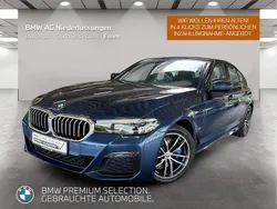 Blau Gebraucht 2021 BMW 530e M Sport Limousine | 34.999 € (Fairer Preis)