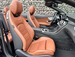 Schwarz Gebraucht 2017 Mercedes C180 AMG Cabrio | 29.450 € (Etwas zu teuer)