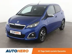 Blau Gebraucht 2019 Peugeot 108 Style Kleinwagen | 9.370 € (Fairer Preis)