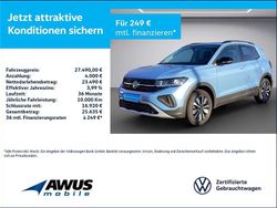 Blau Gebraucht 2025 VW T-Cross Goal SUV | 27.490 € (Etwas zu teuer)
