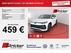 Pure white Neu 2025 VW Tayron R-line SUV | 50.990 € (Fairer Preis)
