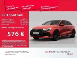Progressivrot metallic Gebraucht 2024 Audi RS3 Sportback Ambiente Kleinwagen | 64.364 € (Teuer)