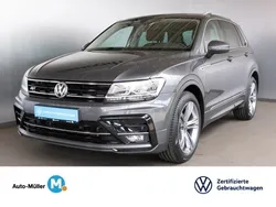 Indiumgrau metallic (metallic) Gebraucht 2020 VW Tiguan Highline SUV | 27.470 € (Guter Preis)