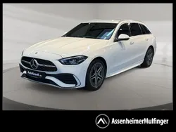 Weiß Gebraucht 2024 Mercedes C300 AMG Limousine | 43.111 € (Guter Preis)