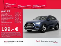 Navarrablau metallic Gebraucht 2024 Audi Q3 Advanced Plus SUV | 37.881 € (Guter Preis)