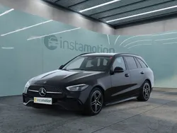 Schwarz Gebraucht 2024 Mercedes C200 Advanced Plus Kombi | 44.200 € (Teuer)