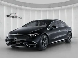 Obsidianschwarz Gebraucht 2023 Mercedes EQS450+ AMG line Limousine | 69.880 € (Etwas zu teuer)