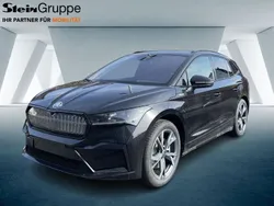 Schwarz Gebraucht 2025 Skoda Enyaq iV SportLine SUV | 48.789 € (Fairer Preis)