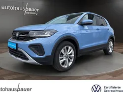 Clear blue Gebraucht 2024 VW T-Cross Life SUV | 23.960 € (Fairer Preis)