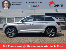 Silber Gebraucht 2019 Skoda Kodiaq SportLine SUV | 23.959 € (Etwas zu teuer)