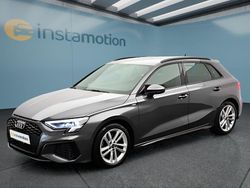 Grau Gebraucht 2022 Audi A3 Sportback Kleinwagen | 27.599 € (Etwas zu teuer)