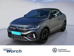 Grau Gebraucht 2023 VW T-Roc Cabriolet R-line Cabrio | 35.687 € (Etwas zu teuer)