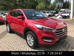 Fiery red / met Gebraucht 2017 Hyundai Tucson GO! SUV | 13.250 € (Guter Preis)