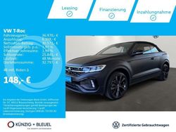 Schwarz Gebraucht 2024 VW T-Roc Cabriolet Beats Cabrio | 39.680 € (Teuer)