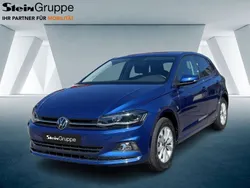Blau Gebraucht 2021 VW Polo Highline Kleinwagen | 15.990 € (Guter Preis)