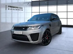 Flux grey svo premium (grau) Gebraucht 2021 Land Rover Range Rover Sport SVR SUV | 79.800 € (Etwas zu teuer)