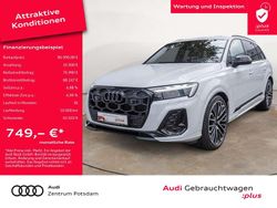 Gletscherweiß metallic Gebraucht 2024 Audi Q7 S-Line SUV | 86.990 €