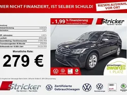Deep black perleffekt (metallic) Gebraucht 2024 VW Tiguan Allspace Life SUV | 33.949 € (Superpreis)