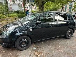 Schwarz Gebraucht 2008 Toyota Corolla Verso Sol Van / Kleinbus | 2.100 € (Superpreis)
