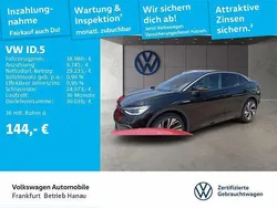 Grenadillschwarz metallic/gren Gebraucht 2023 VW ID.5 Pro Performance SUV | 38.980 € (Etwas zu teuer)