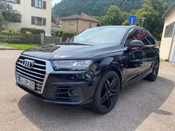 Schwarz Gebraucht 2017 Audi Q7 S-Line SUV | 35.499 € (Etwas zu teuer)