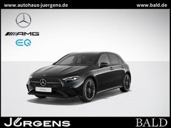 Schwarz kosmosschwarz metallic Gebraucht 2024 Mercedes A250 AMG Limousine | 38.840 € (Teuer)