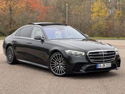 Schwarz Gebraucht 2021 Mercedes S400 AMG line Limousine | 69.900 € (Guter Preis)