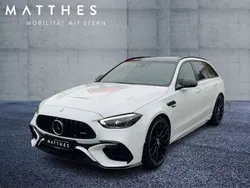 Weiß Gebraucht 2024 Mercedes C63 S E Performance AMG Kombi | 93.499 €