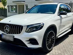 Weiß Gebraucht 2019 Mercedes GLC250 AMG line SUV | 32.999 € (Teuer)
