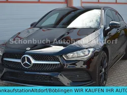 Nachtschwarz Gebraucht 2021 Mercedes CLA250e Shooting Brake AMG Kombi | 24.990 € (Guter Preis)