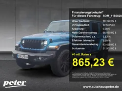 Hydro blue Gebraucht 2024 Jeep Wrangler Sahara SUV | 68.490 €