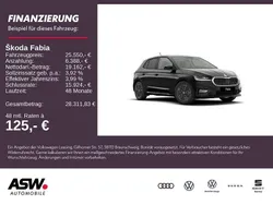 Schwarz Neu 2025 Skoda Fabia Tour Limousine | 25.550 € (Etwas zu teuer)
