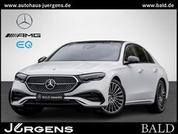 Manufaktur opalithweiß bright Gebraucht 2024 Mercedes E200 AMG Limousine | 56.780 € (Etwas zu teuer)