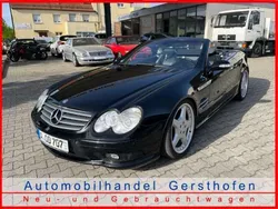 Schwarz unilack Gebraucht 2002 Mercedes SL500 AMG line Cabrio | 19.980 € (Etwas zu teuer)