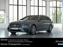 Grau Gebraucht 2021 Mercedes E220 AMG Limousine | 40.980 € (Etwas zu teuer)