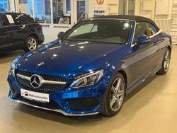 Blau Gebraucht 2017 Mercedes C200 Cabrio | 26.490 € (Fairer Preis)