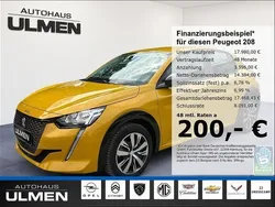 Gelb Gebraucht 2023 Peugeot e-208 Active Kleinwagen | 17.980 € (Superpreis)
