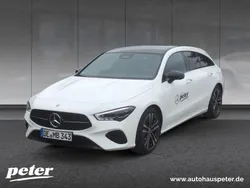 Unilack polarweiß Gebraucht 2025 Mercedes CLA200 Shooting Brake Progressive Kombi | 38.890 € (Etwas zu teuer)