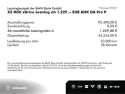 Dune grey (grau) Neu 2025 BMW X3 Comfort Edition SUV | 92.490 € (Etwas zu teuer)