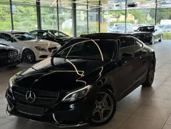 Schwarz Gebraucht 2017 Mercedes C300 AMG line Coupé | 27.999 € (Fairer Preis)