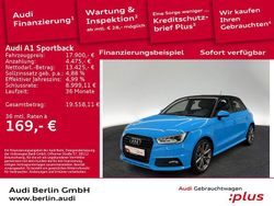 Blau Gebraucht 2017 Audi A1 Sportback Sport Kleinwagen | 17.900 € (Etwas zu teuer)
