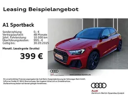 Rot Neu 2025 Audi A1 Sportback S-Line Kleinwagen | 34.149 € (Guter Preis)