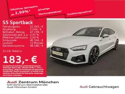 Gletscherweiß metallic Gebraucht 2022 Audi S5 Limousine | 52.443 € (Fairer Preis)