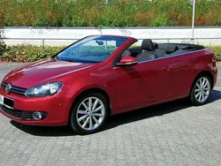 Rot Gebraucht 2015 VW Golf Cabriolet LOUNGE Cabrio | 12.900 € (Fairer Preis)