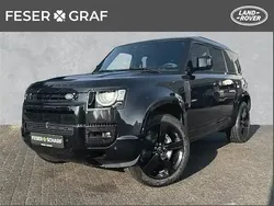 Santorini black (schwarz) Neu 2025 Land Rover Defender SUV | 114.408 € (Teuer)