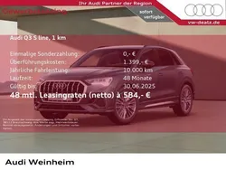 Grau Neu 2025 Audi Q3 S-Line SUV | 52.047 € (Teuer)