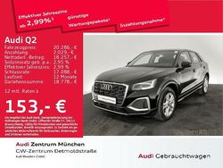 Brillantschwarz Gebraucht 2022 Audi Q2 Advanced SUV | 20.286 € (Fairer Preis)